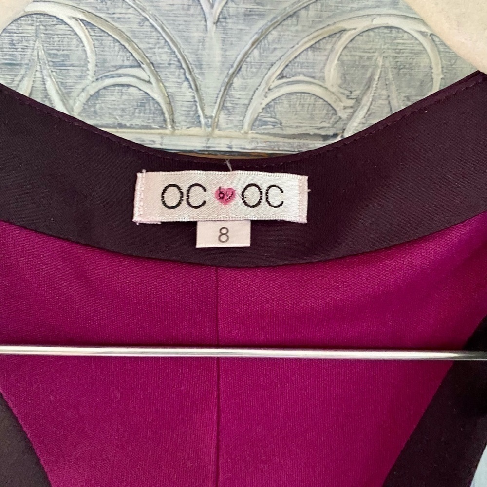 Oc by Oleg Cassini Purple Ombré Tank Dress - Picture 4 of 8